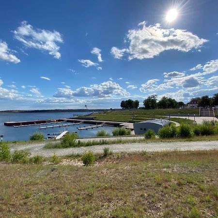 Modernes Apartment Am Hafen Mit Seeblick Grossraeschen Exterior foto